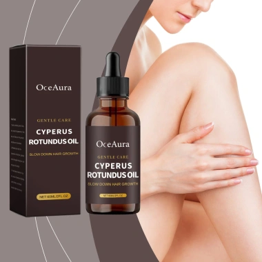 OceAura Cyperus Oil Dầu Hương Phụ Tử – Dưỡng Mịn Da, Sạch Tóc, Ngừa Rụng 100% Organic