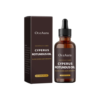OceAura Cyperus Oil Dầu Hương Phụ Tử – Dưỡng Mịn Da, Sạch Tóc, Ngừa Rụng 100% Organic