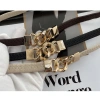 OFF WHITE Thắt Lưng Nữ Co Giãn Khóa Kim Loại - Thời Trang Sang Trọng, Giá 54.798₫ 3