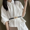 OFF WHITE Thắt Lưng Nữ Co Giãn Khóa Kim Loại - Thời Trang Sang Trọng, Giá 54.798₫ 4