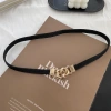 OFF WHITE Thắt Lưng Nữ Co Giãn Khóa Kim Loại - Thời Trang Sang Trọng, Giá 54.798₫ 6