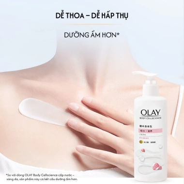 Olay Sữa Dưỡng Thể Hương Nước Hoa Quả Mọng Vitamin Pro B5+ 260g - Dưỡng ẩm sâu, Giá chỉ 264.000 VND