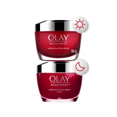 Olay Sữa Dưỡng Thể Sáng Da + Tinh Chất Ngừa Lão Hóa 50ml + Kem Dưỡng Ngày Đêm 50g - 1.005.900₫