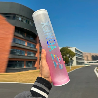 Ống cầu lông mờ DIY Ball Bucket – Sticker gradient Frosted Acrylic lưu trữ quà tặng 7 Ống cầu lông mờ DIY Ball Bucket – Sticker gradient Frosted Acrylic lưu trữ quà tặng 7