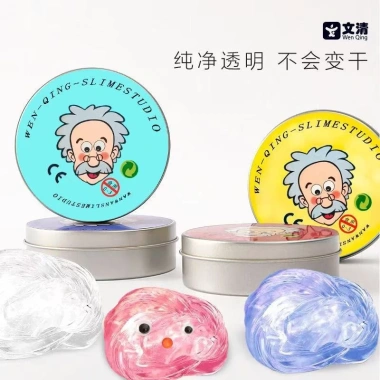 Ông Già Sáng Tạo Bùn Thủy Tinh Không Newton - Slime Keo Màu Giải Nén Trẻ Em 102.171 VND