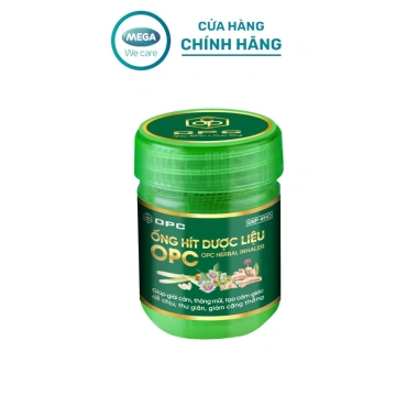 Ống hít dược liệu OPC 5g - Giải cảm, thông mũi, thư giãn, giảm căng thẳng, giá chỉ 91.000 VND