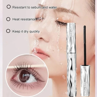 Ống Mascara thép nhỏ Nhanh khô chống thấm, uốn mi dày đặc không nhòe - 28.710đ 6
