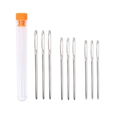 Ống nhựa đựng kim khâu dài 10cm có nút chặn - Dễ dùng, giá chỉ 11.000₫ 6