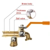 Ống nước tưới vườn 1/2 inch IBC - Phụ kiện chuyển đổi vòi 2 chiều 1 chiều, đầu nối xả nước, đồng va - Giá ưu đãi 166.840₫ 6