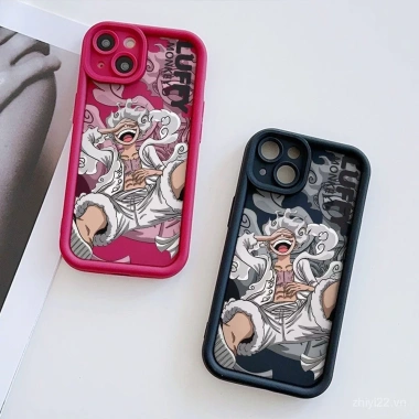 Ốp điện thoại silicon mềm Luffy Anime cho iPhone 16 Plus, 14 Pro Max, 11 Pro Max, Chống sốc, giá 51.818
