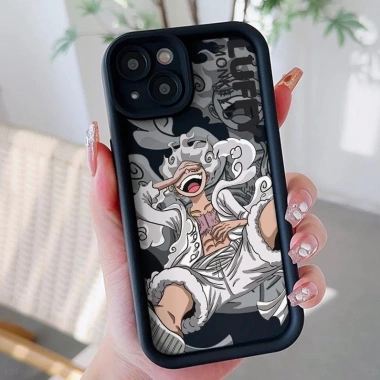 Ốp điện thoại silicon mềm Luffy Anime cho iPhone 16 Plus, 14 Pro Max, 11 Pro Max, Chống sốc, giá 51.818
