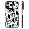 Ốp Lưng Đen Xoxo Không Dây Sạc iPhone 12‑17 Pro Max, 17 AIR, Mềm Trong Suốt, Chống Sốc