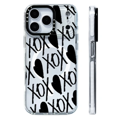 Ốp Lưng Đen Xoxo Không Dây Sạc iPhone 12‑17 Pro Max, 17 AIR, Mềm Trong Suốt, Chống Sốc 2