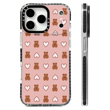Ốp lưng gấu tình yêu trong suốt, sạc không dây từ tính, tương thích iPhone 12‑17 Pro Max, chống sốc, 120.960₫ 3