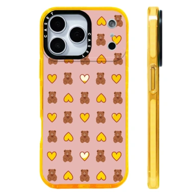 Ốp lưng gấu tình yêu trong suốt, sạc không dây từ tính, tương thích iPhone 12‑17 Pro Max, chống sốc, 120.960₫ 6