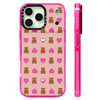 Ốp lưng gấu tình yêu trong suốt, sạc không dây từ tính, tương thích iPhone 12‑17 Pro Max, chống sốc, 120.960₫ 7
