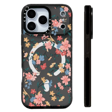 Ốp Lưng iPhone 12-17 - Màu hoa sắc, trong suốt, sạc không dây, chống sốc - 120.960 VND