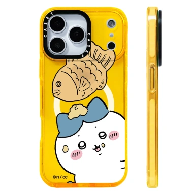 Ốp lưng iPhone 12‑17 Silicon mềm trong suốt Chiikawa, hỗ trợ sạc không dây, chống va đập 5