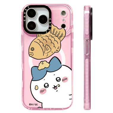 Ốp lưng iPhone 12‑17 Silicon mềm trong suốt Chiikawa, hỗ trợ sạc không dây, chống va đập 6