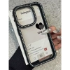 Ốp lưng iPhone đa năng Trái Tim trong Tiếng Anh Chống vân tay PGZS cho iPhone 11 12 13 14 15 16 Pro Max 4