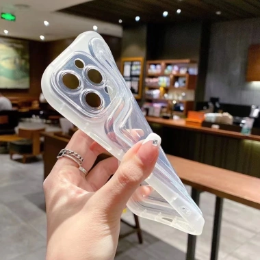 Ốp lưng iPhone trong suốt chống sốc đệm khí cho iPhone 6‑17 Max – Giá 19.110₫