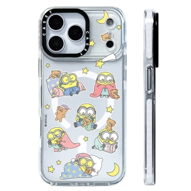 Ốp Lưng Minions Dễ Thương Cho iPhone 12-17 Pro Max – Silicon Mềm Trong Suốt, Sạc Không Dây, Chống Sốc, 120.960₫