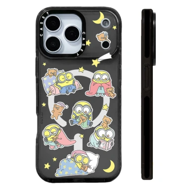 Ốp Lưng Minions Dễ Thương Cho iPhone 12-17 Pro Max – Silicon Mềm Trong Suốt, Sạc Không Dây, Chống Sốc, 120.960₫