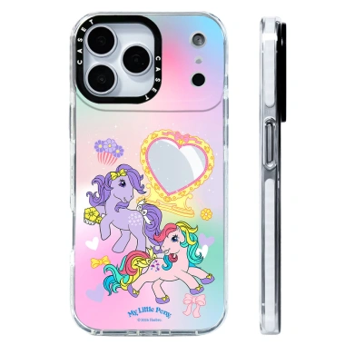 Ốp lưng My Little Pony hình trái tim, sạc không dây từ tính, tương thích iPhone 12‑17 Pro Max, silicone mềm chống sốc 2