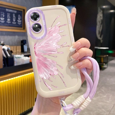 Ốp Lưng OPPO A17/A17K Sáng Tạo Đẹp Kèm Lanyard - Giá Ưu Đãi 44.600₫ 3