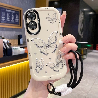 Ốp Lưng OPPO A17/A17K Sáng Tạo Đẹp Kèm Lanyard - Giá Ưu Đãi 44.600₫ 7