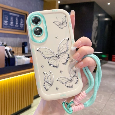 Ốp Lưng OPPO A17/A17K Sáng Tạo Đẹp Kèm Lanyard - Giá Ưu Đãi 44.600₫ 8