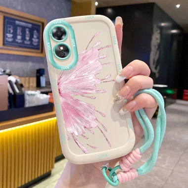 Ốp Lưng OPPO A17/A17K Sáng Tạo Đẹp Kèm Lanyard - Giá Ưu Đãi 44.600₫ 9