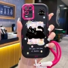 Ốp Lưng OPPO A54 4G Case Mèo Đáng Yêu Có Dây Lanyard - Giá chỉ 44.400₫ 3