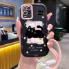 Ốp Lưng OPPO A54 4G Case Mèo Đáng Yêu Có Dây Lanyard - Giá chỉ 44.400₫ 4