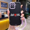 Ốp Lưng OPPO A94 Reno 5F Reno5 F Reno 5 Lite F19 Pro Case Đơn giản Với Lanyard 2