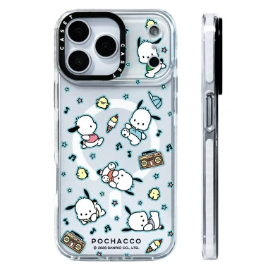 Ốp Lưng Pacha Dog Sticker Case Siêu Mềm Trong Suốt, Tương Thích iPhone 12‑17 Pro Max, Chống Sốc, Hỗ Trợ Sạc Không Dây - Giảm Giá Đặc Biệt