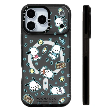 Ốp Lưng Pacha Dog Sticker Case Siêu Mềm Trong Suốt, Tương Thích iPhone 12‑17 Pro Max, Chống Sốc, Hỗ Trợ Sạc Không Dây - Giảm Giá Đặc Biệt