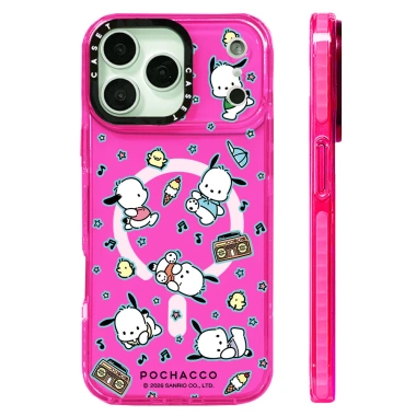 Ốp Lưng Pacha Dog Sticker Case Siêu Mềm Trong Suốt, Tương Thích iPhone 12‑17 Pro Max, Chống Sốc, Hỗ Trợ Sạc Không Dây - Giảm Giá Đặc Biệt