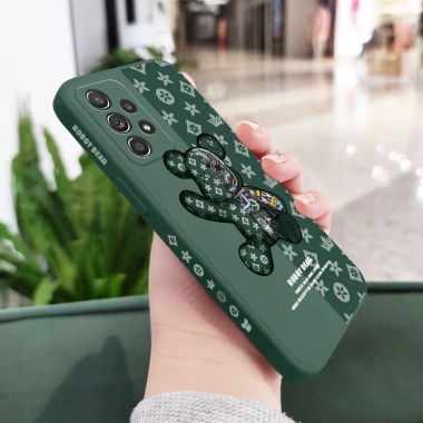 Ốp Lưng Silicon Trí Tuệ Gấu cho Samsung Galaxy A72 A52 A52S A42 A32 A22 A12 A02 A02S 4G 5G - Giá chỉ 65.237₫
