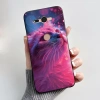 Ốp Lưng Sony Xperia XZ2 H8.324 H8.314 - Mèo Dễ Thương Đen, Mềm TPU Chống Sốc 4