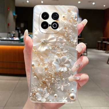 Ốp Lưng TPU Mềm Hoa Bướm trong suốt cho Vivo iQOO Z10 Turbo Pro - Giá chỉ 25.834₫