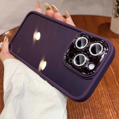 Ốp lưng trong suốt bảo vệ ống kính lấp lánh sang trọng cho iPhone 17/16/15/14/13/12/11 Pro Max, 16 Plus - 51,772₫ 3