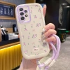 Ốp Lưng Vintage Hoa + Lanyard cho Samsung A52, A52 5G, A52s 5G, A13 5G, A23 5G, A53 5G - Giá 44.400₫ 2