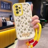 Ốp Lưng Vintage Hoa + Lanyard cho Samsung A52, A52 5G, A52s 5G, A13 5G, A23 5G, A53 5G - Giá 44.400₫ 5