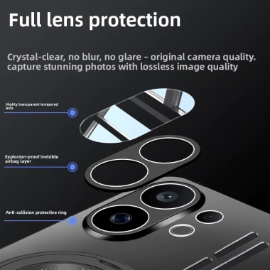 Ốp Lưng Vivo X200Fe 360 độ Kim Loại Mờ - Phim Ống Kính, Tản Nhiệt, Chống Sốc, Vỏ Cứng 6