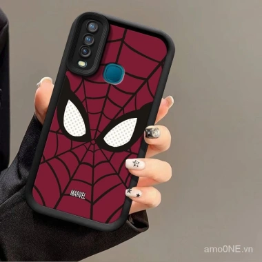 Ốp lưng Vivo Y11 Y17 U10 1.901 1.906 Hồng Bướm Spider Man viền cao bảo vệ camera 63.284₫
