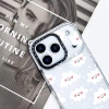 Ốp lưng White Cloud Smile Clear, chống sốc, tương thích iPhone 12‑17, 12‑13 Mini, XR/XS Max, SE 2.022, 6‑8 Plus 6
