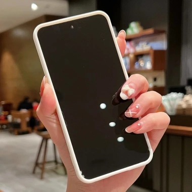 Ốp Sạc Không Dây HLF Sang Trọng Silicone Cho Samsung Galaxy S24 S23 S22 Ultra + A15 16 35 55 - Khung Vỏ Giáp Trong Suốt 7