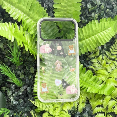 Ốp sạc từ tính không dây gấu cute, chống sốc, tương thích iPhone 11‑13, 15‑17 & 15 Plus - 122.040₫ 5