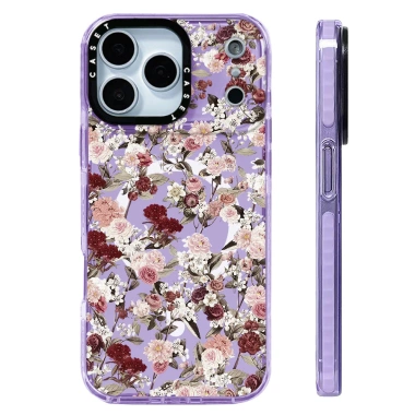 Ốp sạc từ tính không dây hoa vàng tối giản cho iPhone 12‑15, 16‑17 Pro Max/Air – Silicon mềm trong suốt, chống sốc, giảm 20% 5